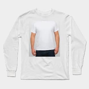 White Shirt Dude Long Sleeve T-Shirt